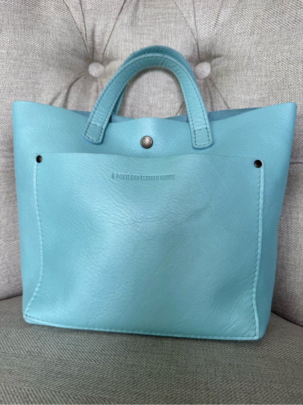 Portland Leather Goods Mini Crossbody Tote - Cabo